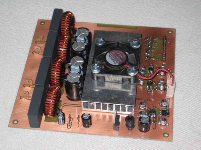 tas5611a-pcb-circuit-analog-input-class-d-amplifier