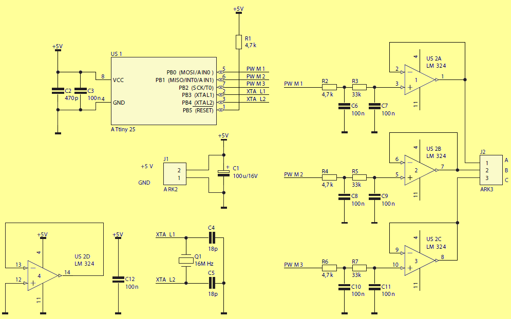 circuit-attiny25-three-phase-50-hz-generator-circuit-schematic