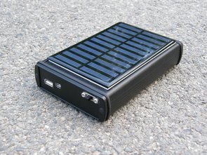LT1308IS8 LTC3536 Solar Cell Backup USB Power Supply Circuit