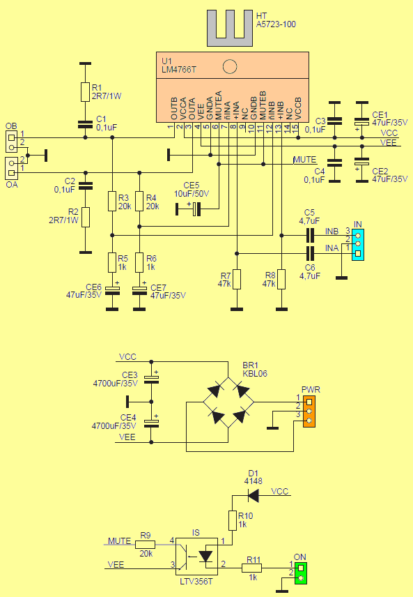 lm4766-amplifier-circuit-schematic