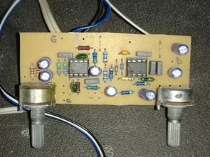2.1 Preamp Bass Filter Circuit  4558 Opamp