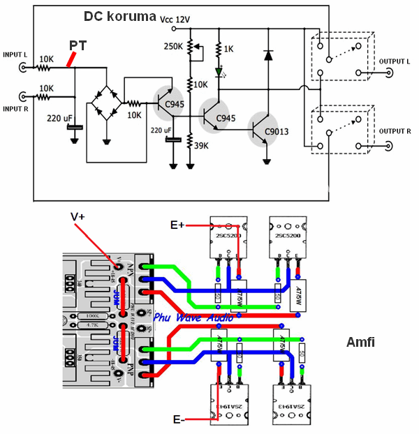 auto speaker schematics