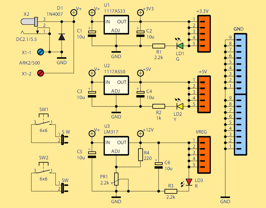 schematic-diagram-of-a-prototype-board-1117as50-lm317