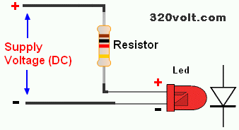 Single Led Series Resistor Calculation
