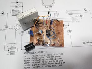 12V 1AH-10AH Battery Charger Circuit (Automatic Float Charge)