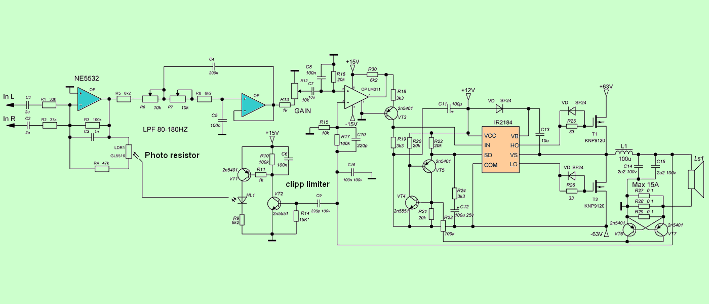circuit-schematic-class-d-500w-amplifier-ne5532-ir2184-knp9120-mosfet
