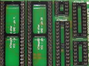 Adapter Board PCB AVR DIP