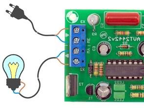 Transformerless Staircase Lighter with Automatic Time Relay