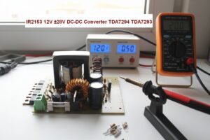 12V ±28V DC-DC Converter with IR2153 Car Power Supply Circuit for TDA7294 TDA7293