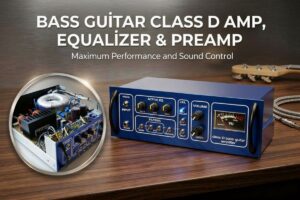 Class D Amplifier Bass Guitar  Equalizer Preamp