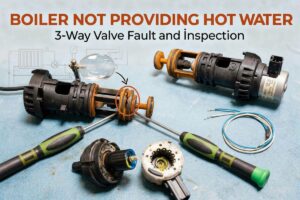 Combi Boiler Does Not Provide Hot Water: 3-Way Valve Fault and Inspection