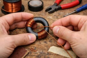 Toroidal Core Winding Method (Practical and Easy Technique)