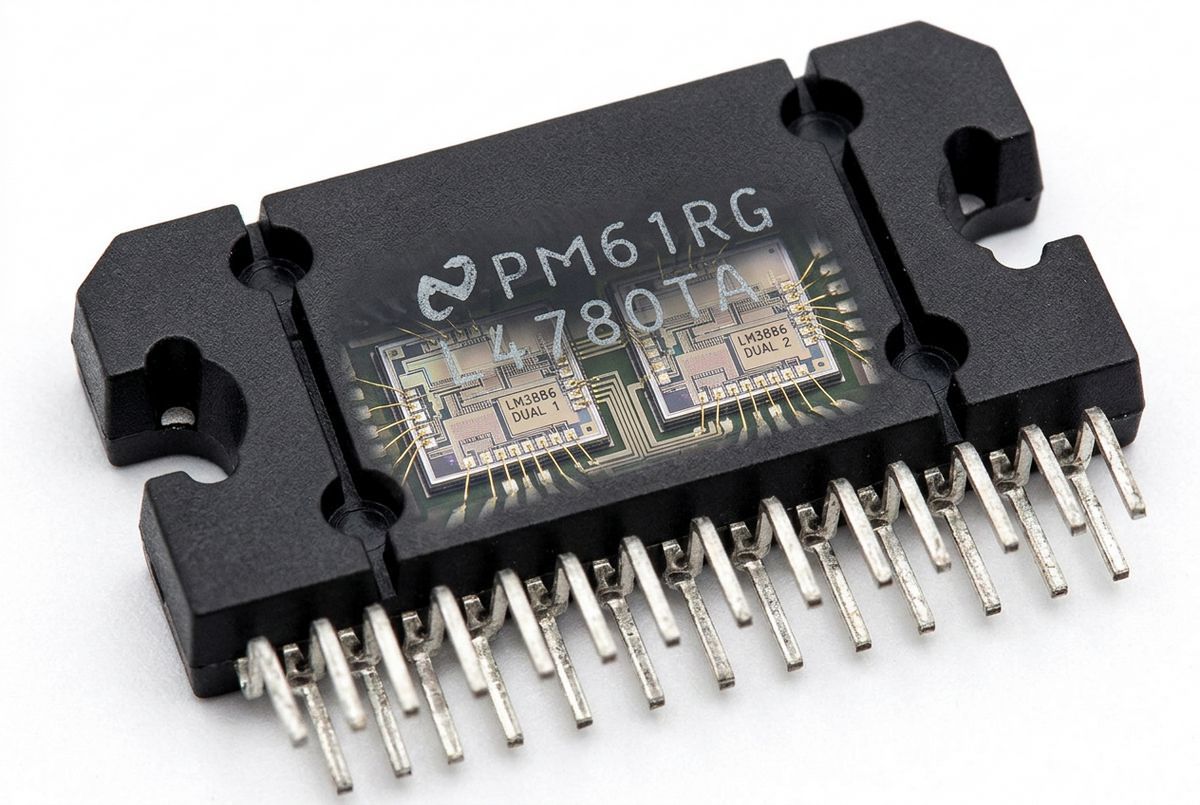 Using LM3886 Instead of LM4780 Converter PCB (Genelec 8030A Studio Monitor Repair)
