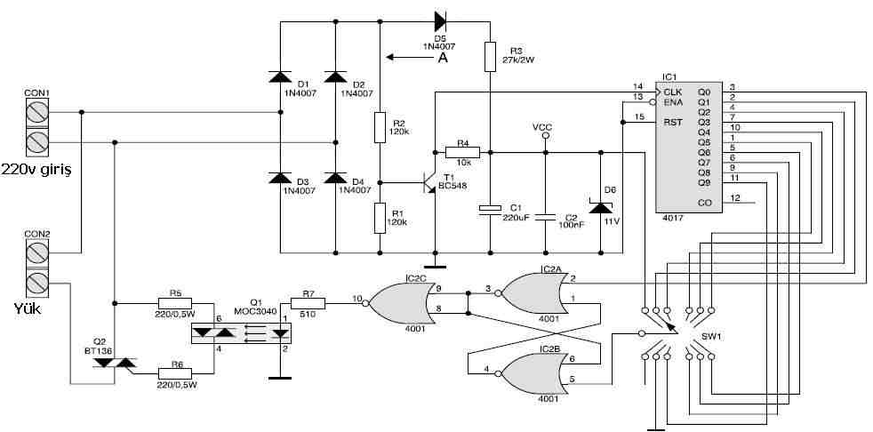 Isolated gradual Dimmer Circuit - Electronics Projects ...