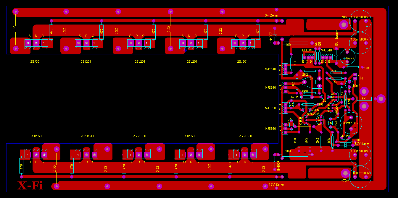 Rms 500w Amplifier Circuit