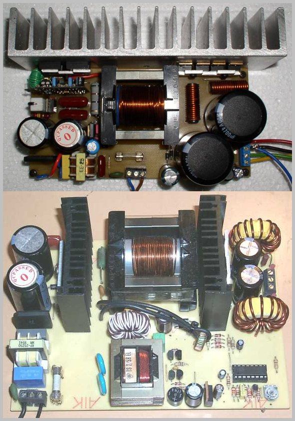 500W 1000W SMPS circuits Half bridge - Electronics  