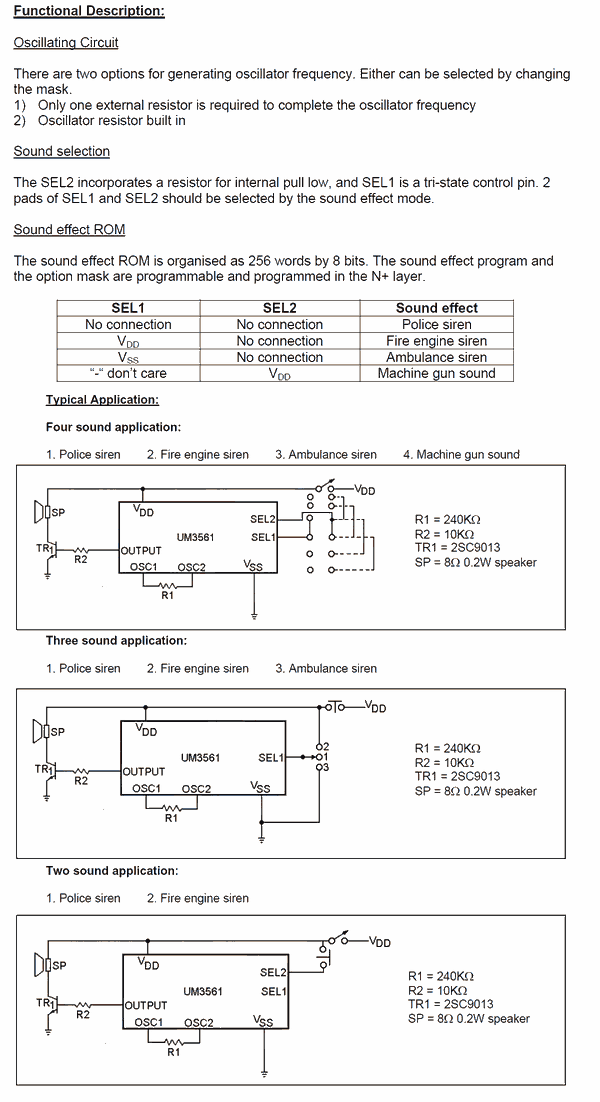 um3561-datasheet-pdf-um3561-circuit-3-sound