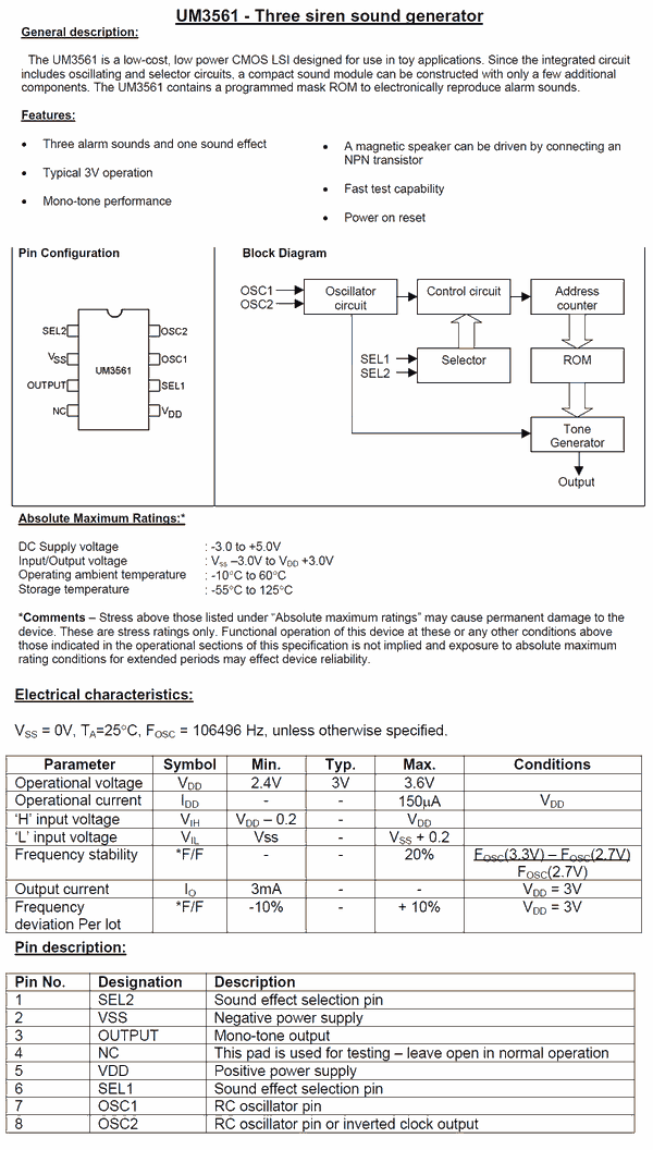 um3561-datasheet-pdf