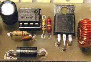 MAX643 12V 16V DC-DC Konvertör Devresi