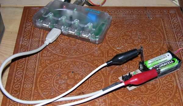 usb-charger-circuit-testing-pil-sarj-devresi