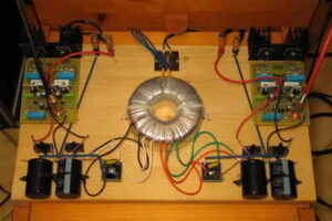 MJL21193 MJL21194 ile 100w Hifi Anfi Devresi
