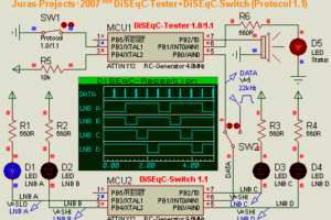 ATtiny13 ile Diseqc Test Devresi