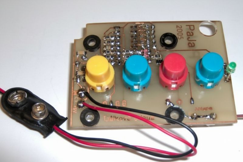 rf 433 the transmitter side is set up quite simply mc145026