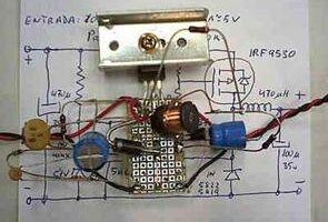 IRF9530 Mosfet ile 5 Volt 3 Amper Switching Regülatör