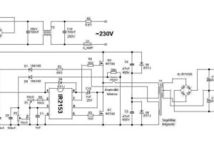 ETD34 ve IR2153 ile Simetrik Çıkışlı SMPS