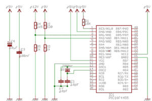 PIC18F4455 ile DC Voltaj Monitörü Picbasic Voltage measurement
