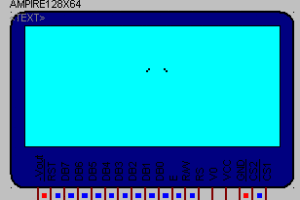 128X64 Grafik LCD ve PIC18F452 Örnek Animasyon