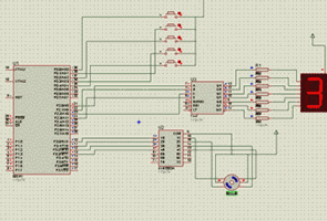 Atmel 8051 ve Adım Motor ile Asansör Uygulaması