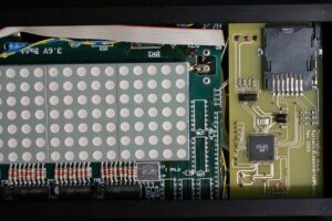 ATmega128 MMC Kart Destekli 3 Renk Mesaj Panosu