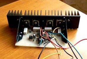 TDA7250 Hi-Fi Sürücü ile 100W Güç Amplifikatörü