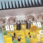 Plastik ve metal kılıf transistörlü 50 watt rms hifi anfi