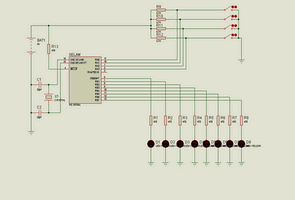 PIC16F84A İle 4 Programlı 8 Ledli Animasyon Devresi