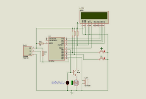 PIC16F84A ile Lcd Göstergeli Fan Kontrol Devresi