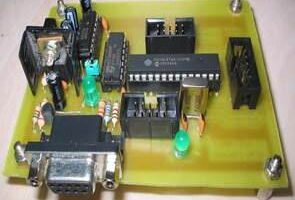 PIC16F876 Programlama ve Test Kartı