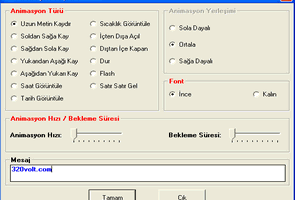 PIC18F452 Visual Basic Picbasicpro Kayan Yazı Panosu