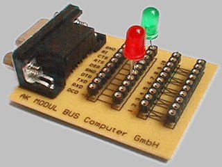 led blinker-switch-rs232