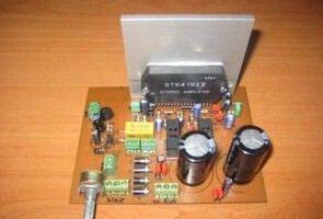 STK4192 2X50 Watt Anfi Hoparlör Koruma Ses Kontrol