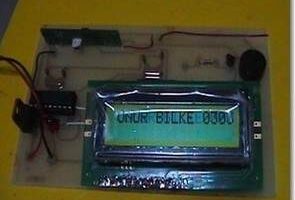 PIC ile PC Kontrollü RF Duyuru Panosu