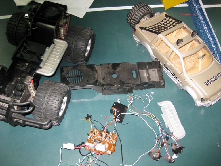 wifi robot remote control car driven over internet