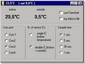 Visual Basic DS1621 İki Kanal PC Termometre