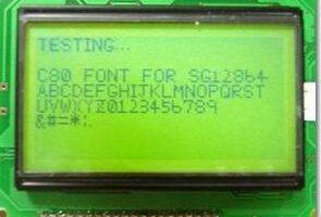 SG12864 Grafik LCD CCS-C Library