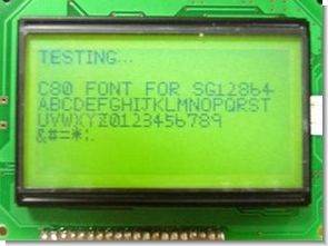 SG12864 Grafik LCD CCS-C Library
