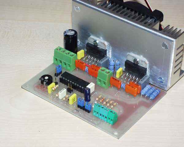 Stepper motor driver schematic