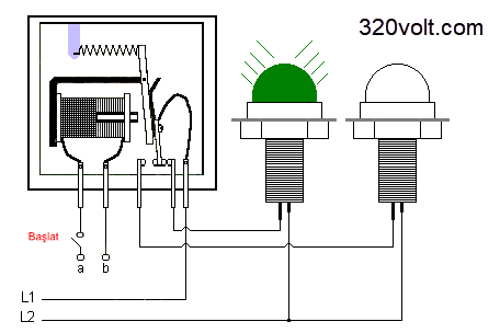 Elektrik Kumanda Teknikleri Kumanda Elemanları 60 role-lamba-animasyon
