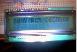 PIC16F84A Sony Philips RC5 IR Kumanda Kod Çözücü