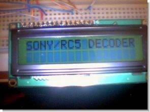 PIC16F84A Sony Philips RC5 IR Kumanda Kod Çözücü